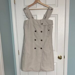 ‘S Max Mara double breasted utility dress